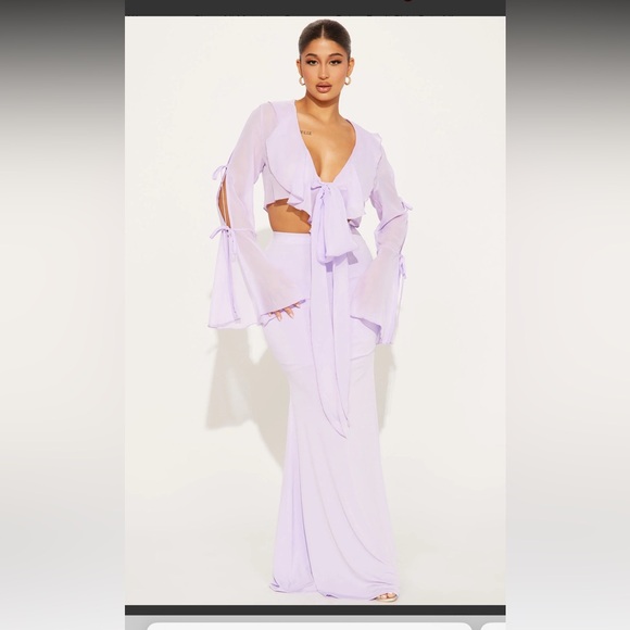 Dresses & Skirts - Purple skirt set